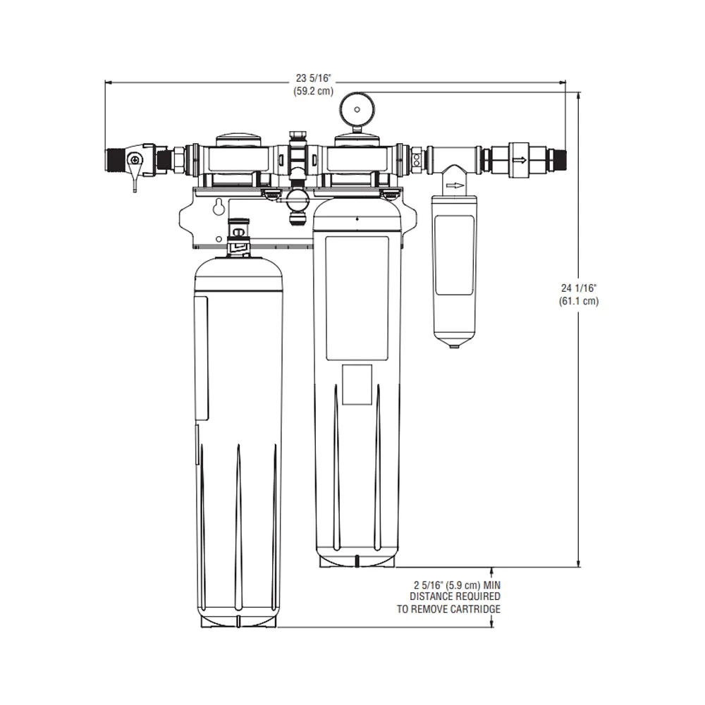 3M™ DP295-CLX Multi-Equipment Water Filtration System