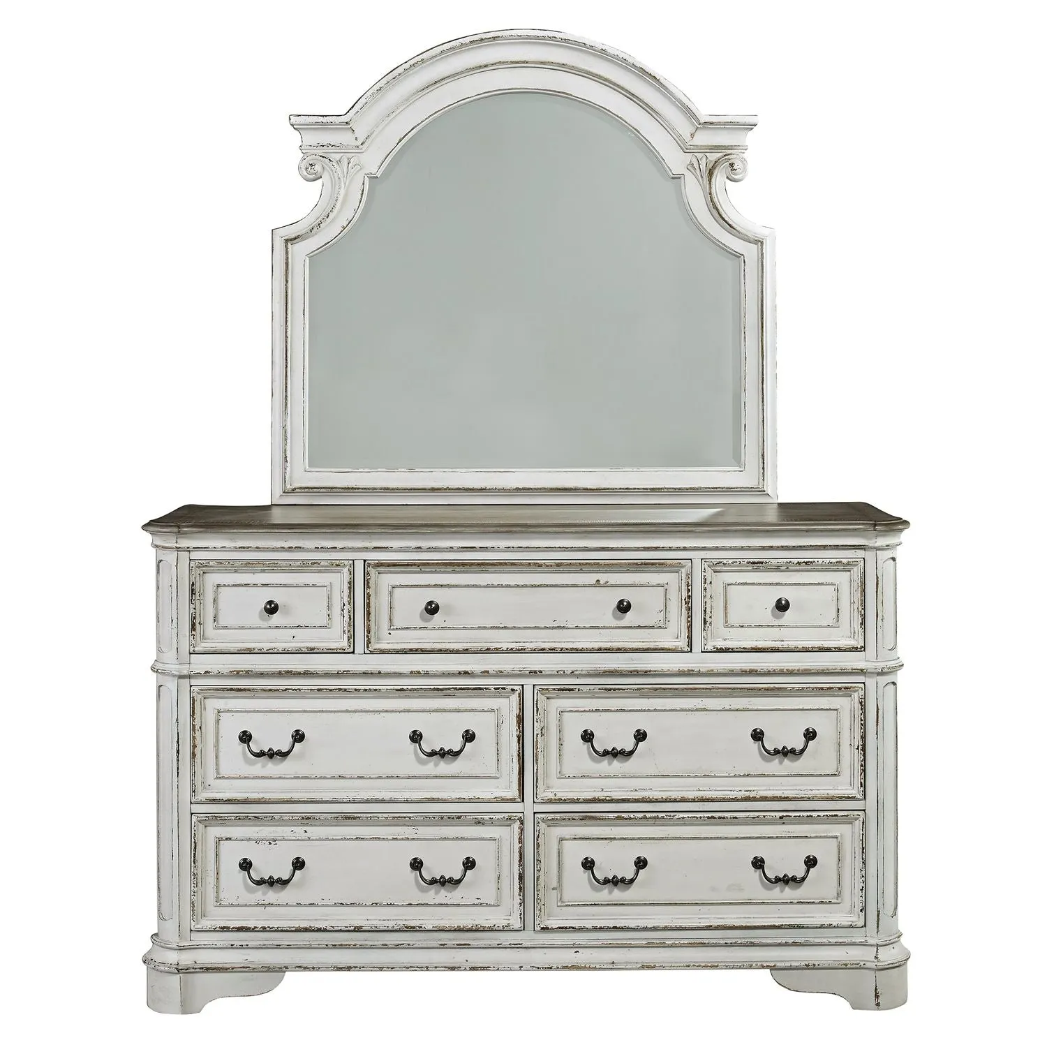 Artemis Arched Crown Panel Bedroom Set