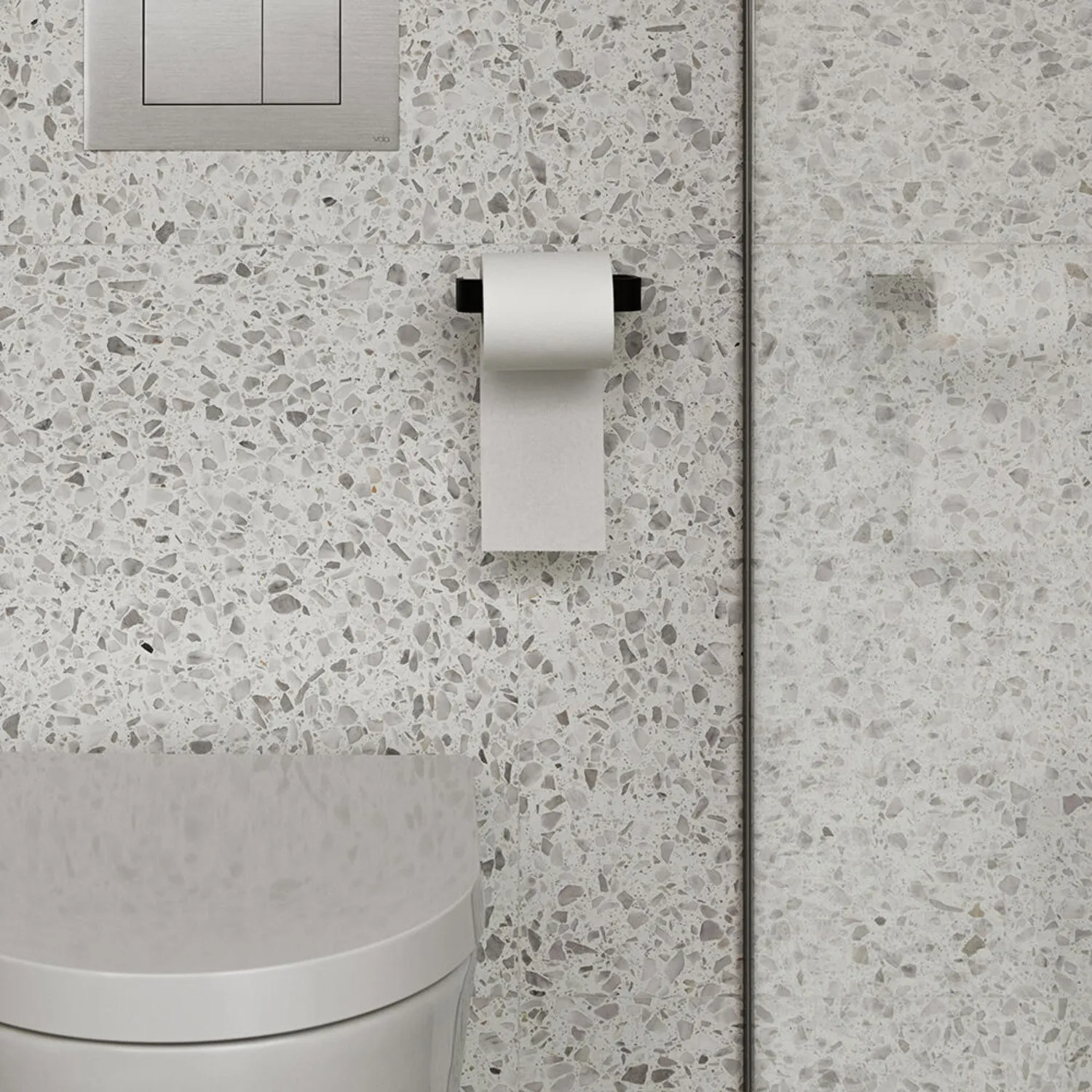 audo copenhagen (menu) | norm toilet roll holder | matte black - DC