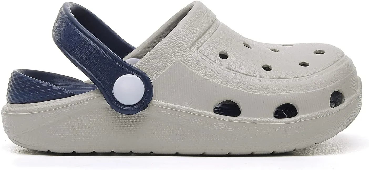 Baby Boys Girls Clogs Slippers Toddler Slip On Lightweight Sandals Shockproof Girls Summer Pool Beach Shoe