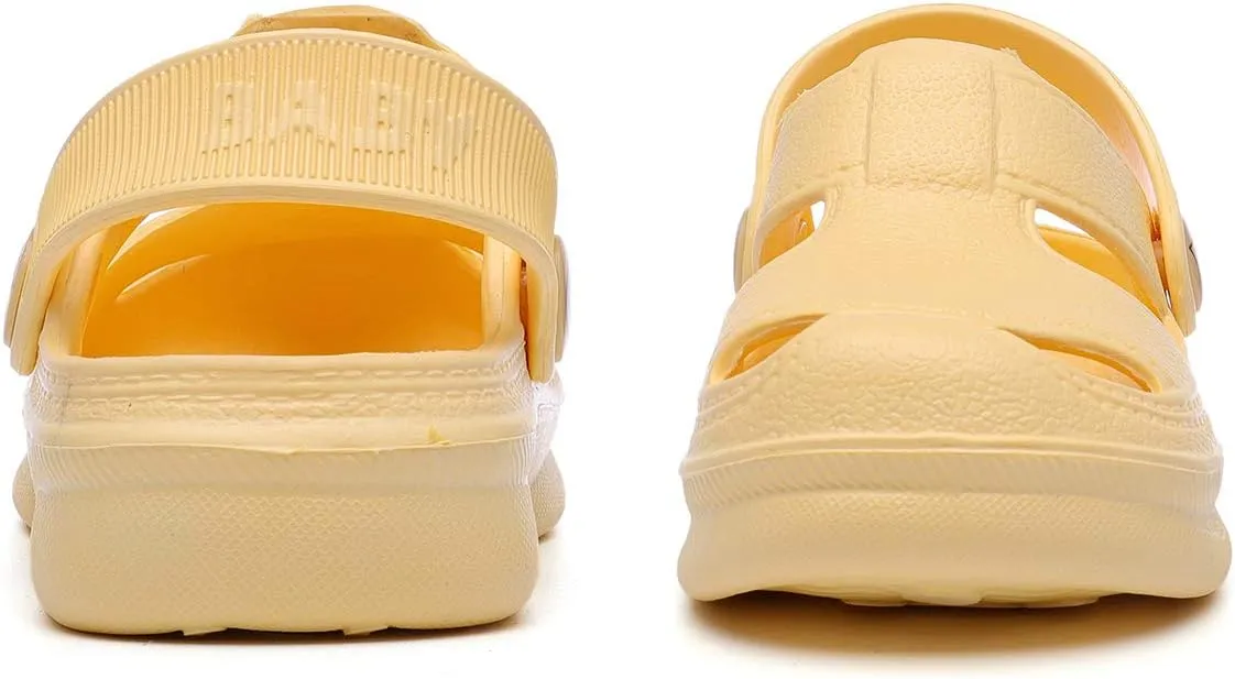 Baby Boys Girls Clogs Slippers Toddler Slip On Lightweight Sandals Shockproof Girls Summer Pool Beach Shoe