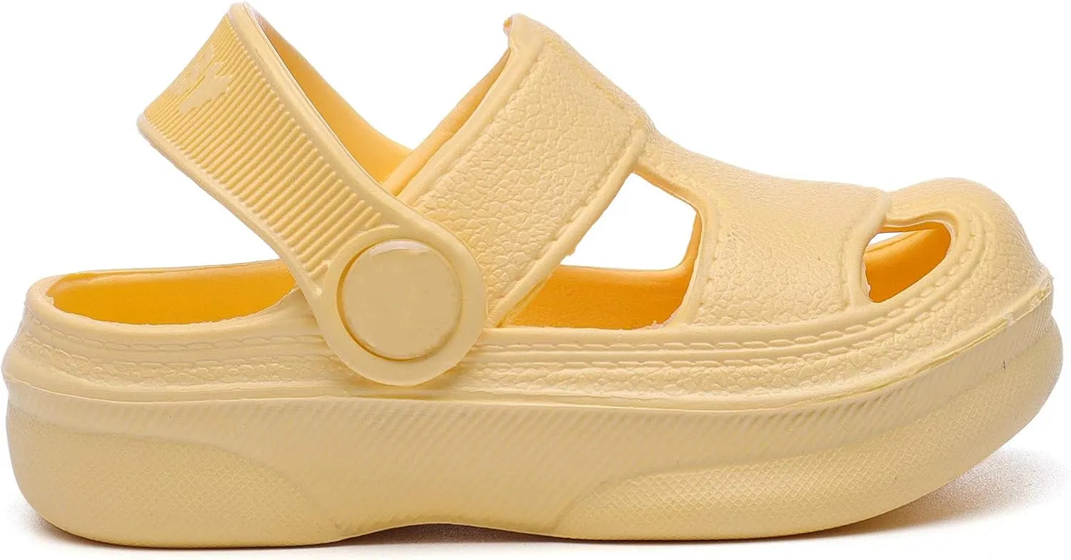 Baby Boys Girls Clogs Slippers Toddler Slip On Lightweight Sandals Shockproof Girls Summer Pool Beach Shoe