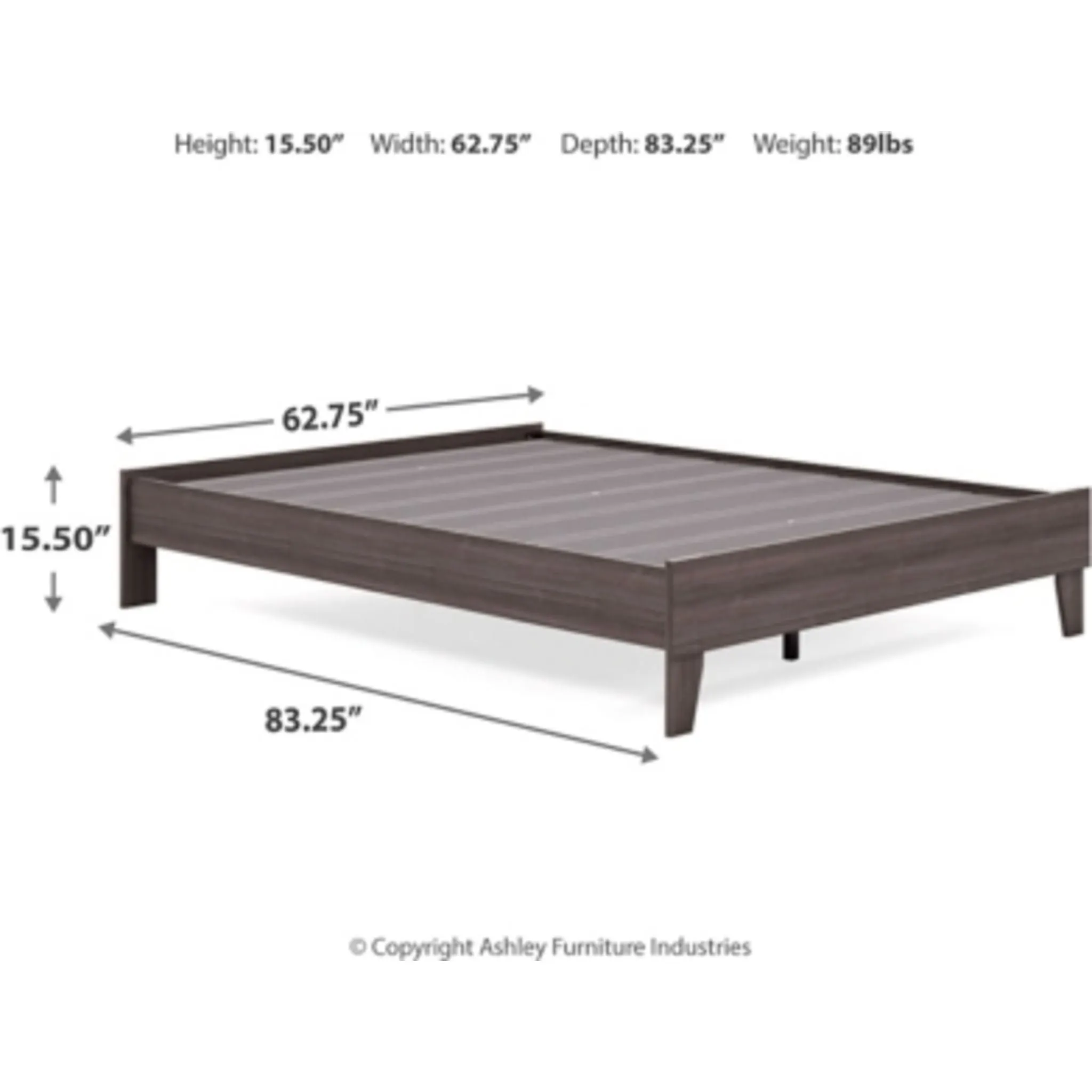 Brymont Queen Platform Bed