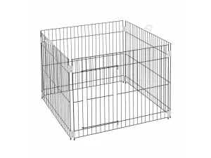 Cage Pen Black Dog Training