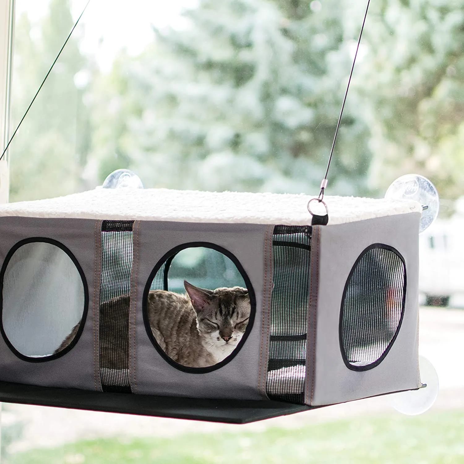 Cat House Window Sill - K&H Pet Products EZ Mount Cat Penthouse