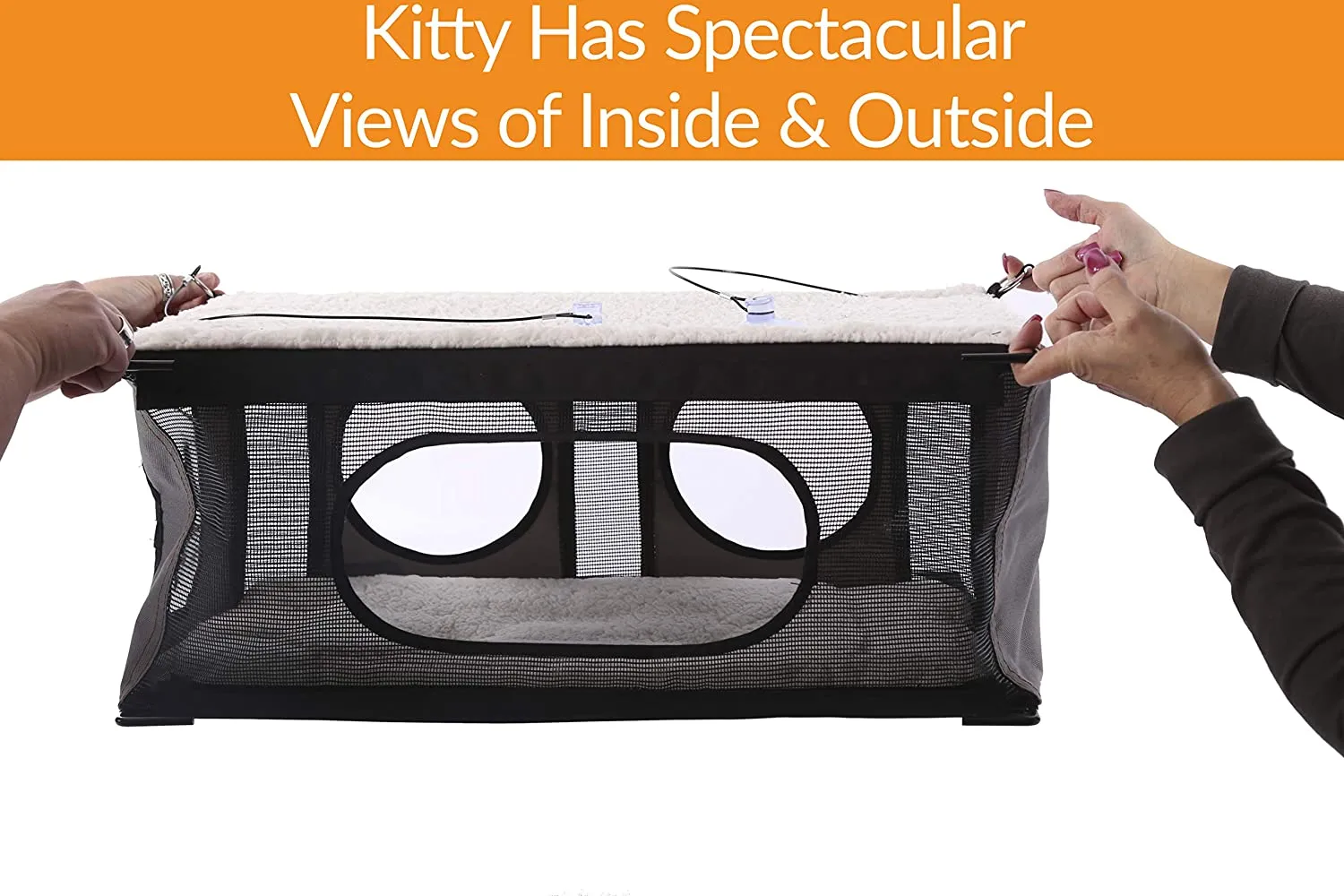 Cat House Window Sill - K&H Pet Products EZ Mount Cat Penthouse
