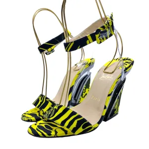 CHRISTIAN LOUBOUTIN PVC WEDGE HEELS EU 40/ UK 7
