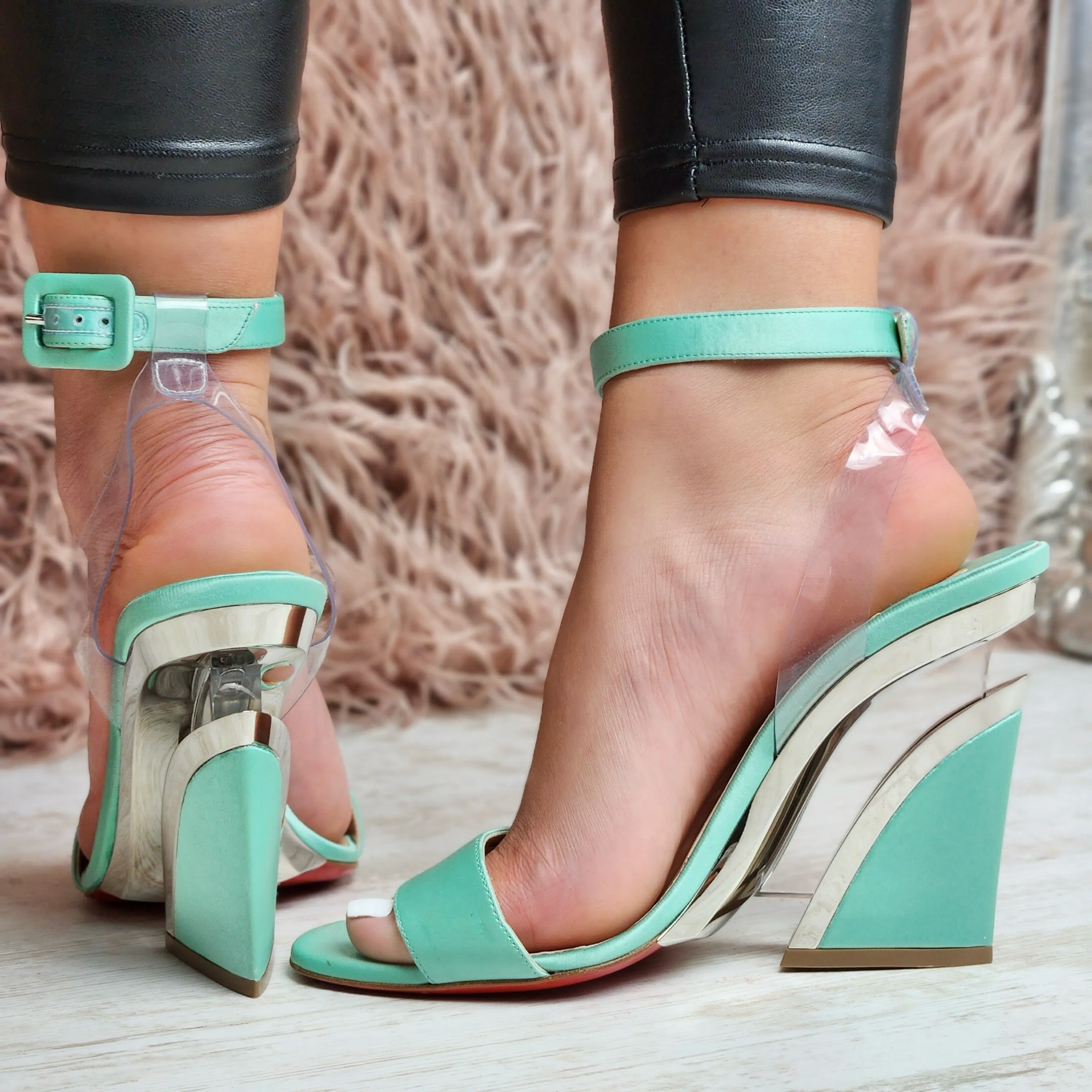 CHRISTIAN LOUBOUTIN SANDALS EU 40/ UK 7
