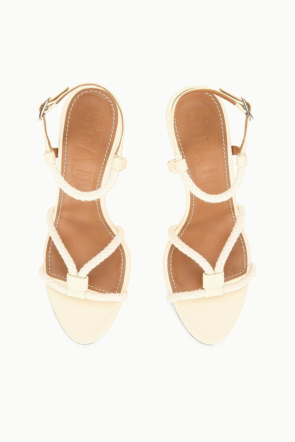 EDEN WEDGE SANDAL | CREAM