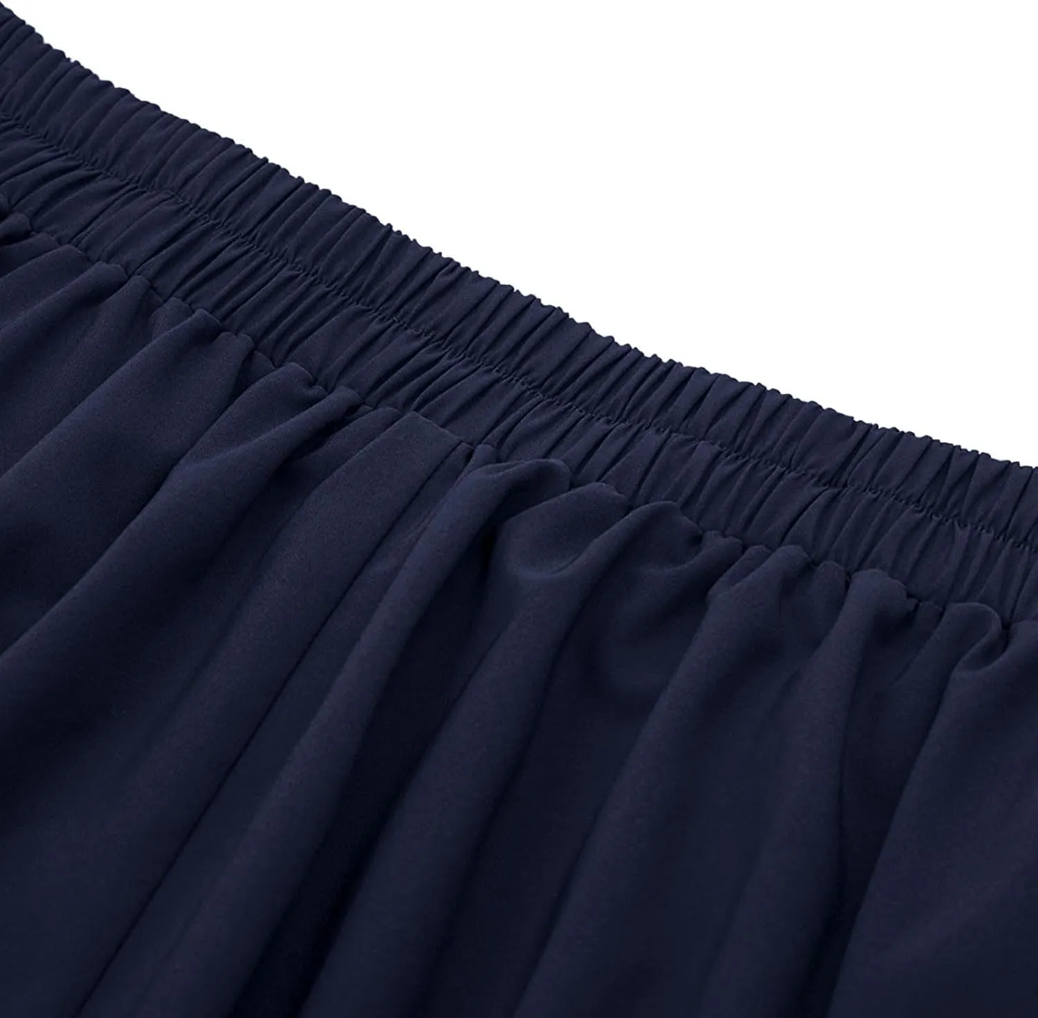 Fall Skirts for Women 2024 Pleated Wool Skirts Casual Button Elastic Waist A-Line Tartan Midi Skirts