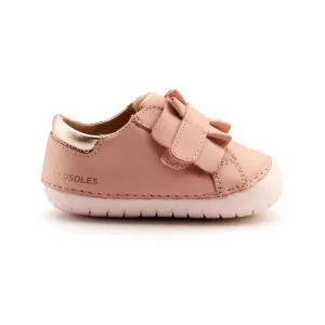 Frilly Pave Powder Pink/Gold
