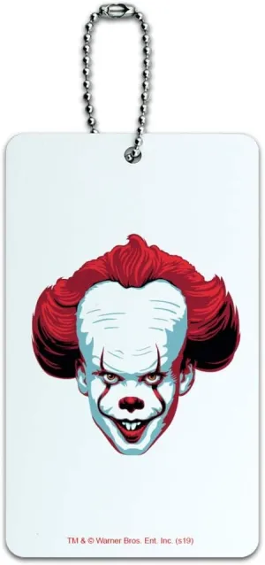 IT Pennywise Come Home Luggage Card Suitcase Carry-On ID Tag