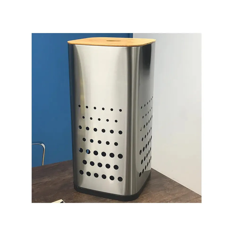 JAVA Laundry Bin | JH8872 | 50L | Laundry Bin | Stainless Steel | Washing | Cleaning | Laundry