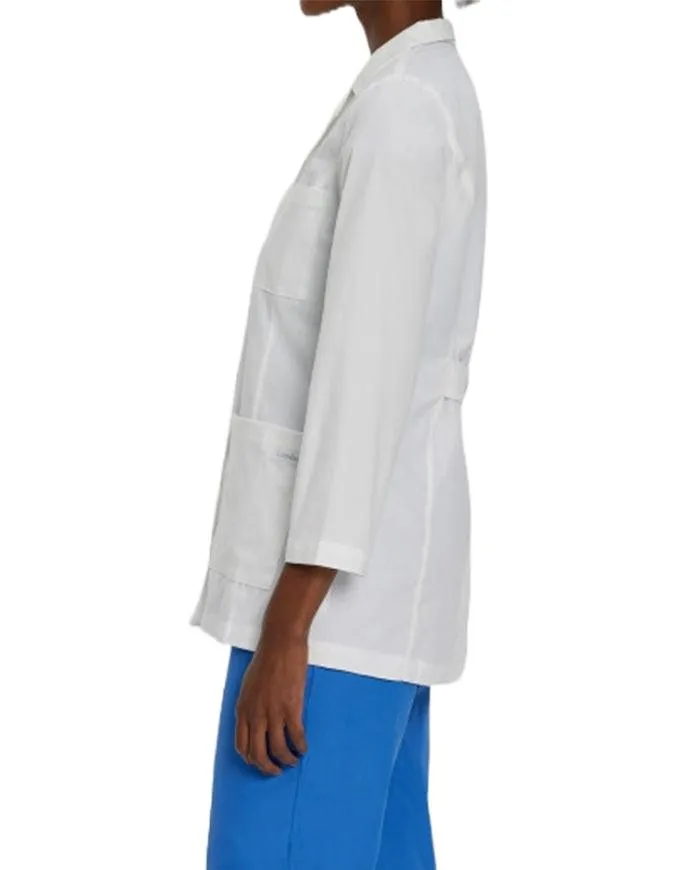 Landau Women's 31.25 inch Three Pocket Protective Medical Lab Coat
