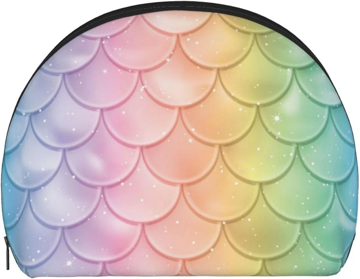 Mermaid Scales Coin Purse Mini Wallet Change Pouch Key Holder Zipper Small Cosmetic Makeup Storage Bags