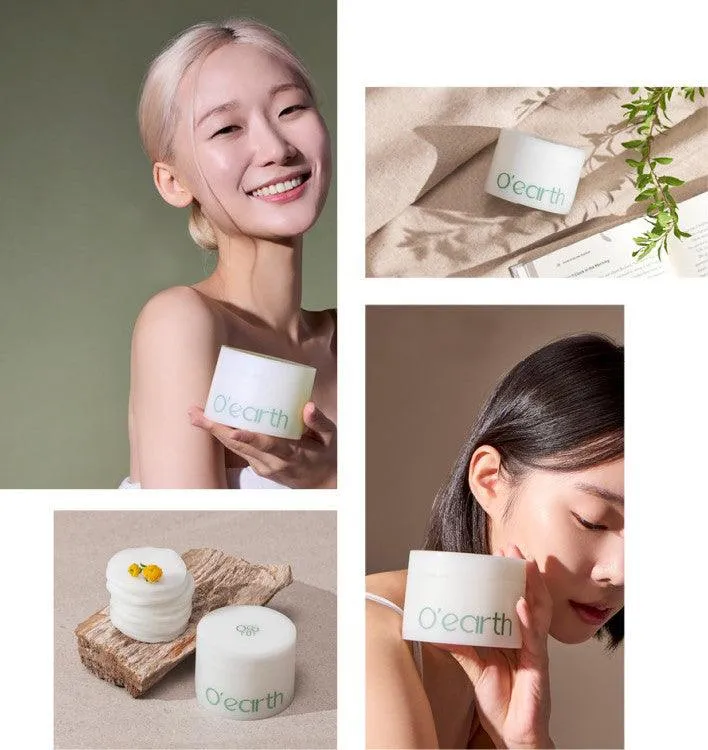 [O'earth] Mild Calming Soonjin Vegan Toner Pad 160ml 60EA