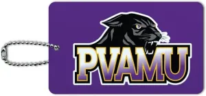 Prairie View A&M Primary Logo Luggage Card Suitcase Carry-On ID Tag