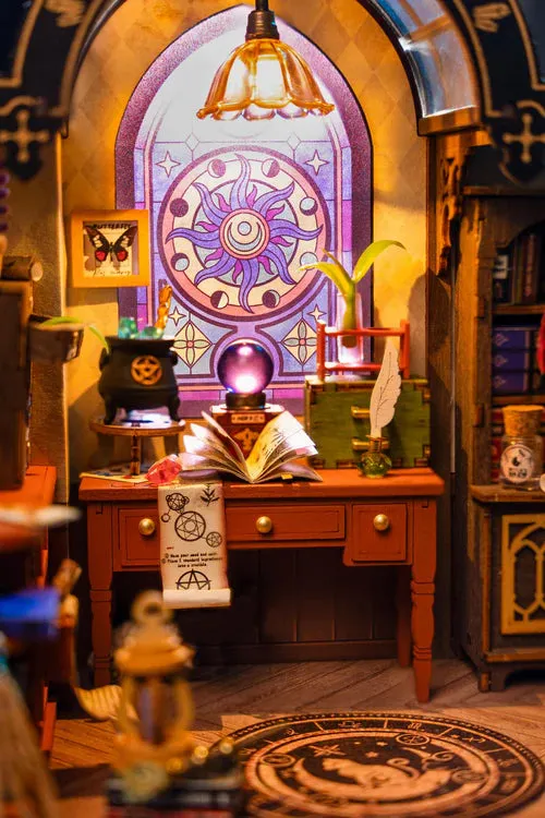 Robotime Rolife The Magic Study House DIY Miniature House Kit DG166