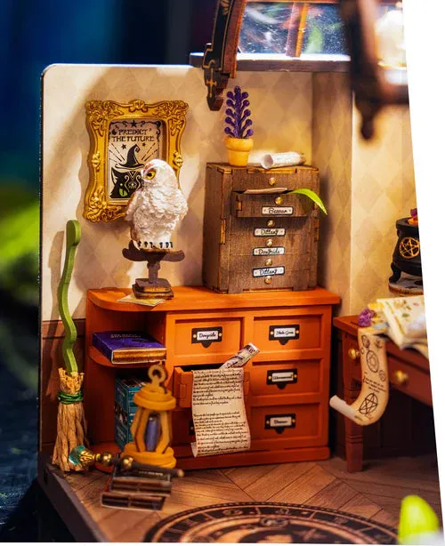 Robotime Rolife The Magic Study House DIY Miniature House Kit DG166