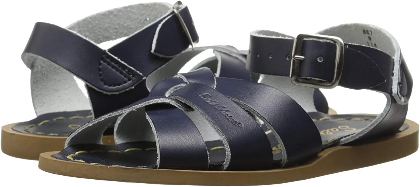 Salt Water Original Little Kid Leather Sandals