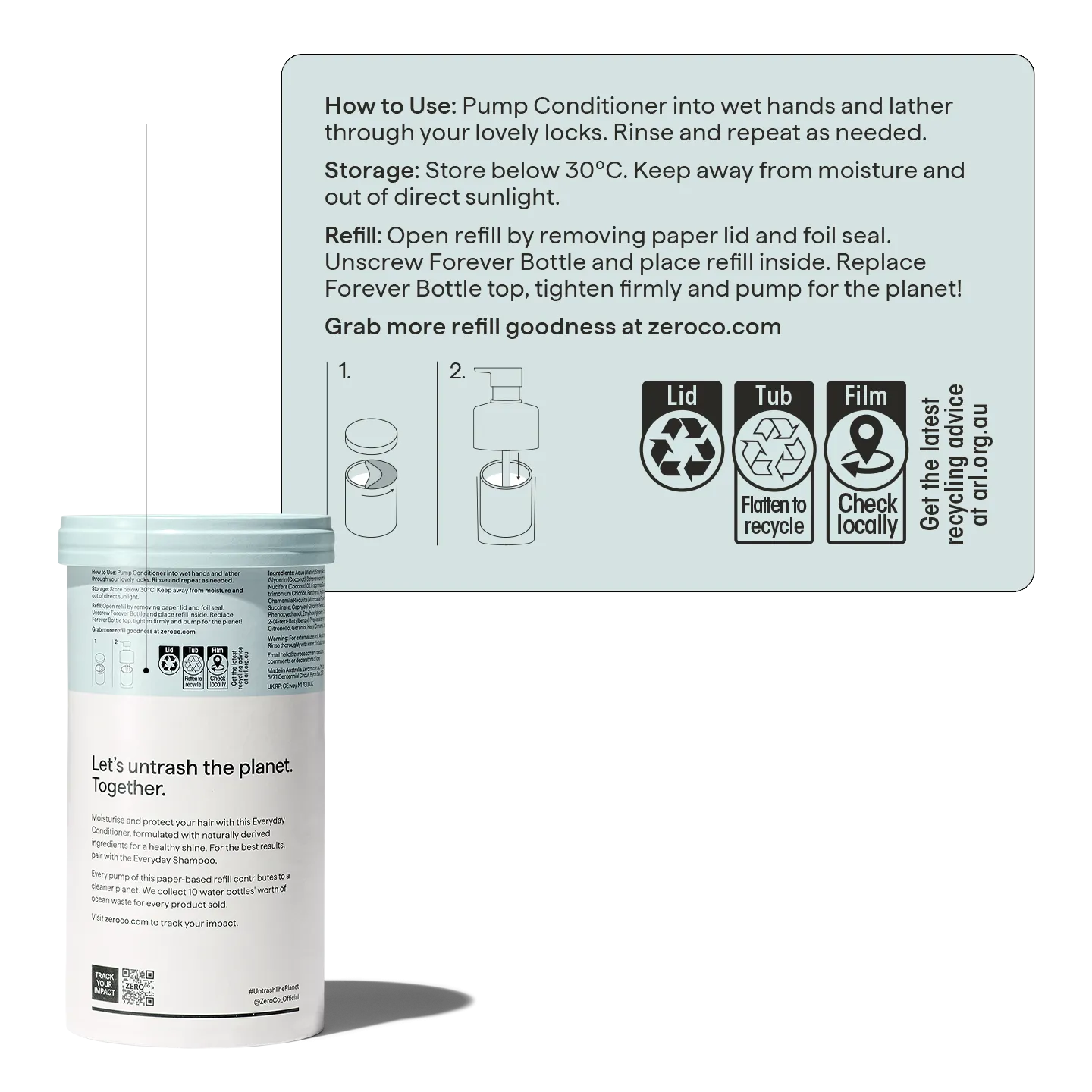 Shampoo & Conditioner Refill (1L)
