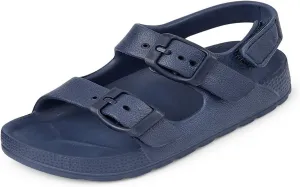 The Children's Place Baby-Boy's Toddler Everyday Slide Sandals with Backstrap Slipper