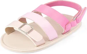 The Children's Place Baby-Girl's Buckle Strap Sandals Slipper