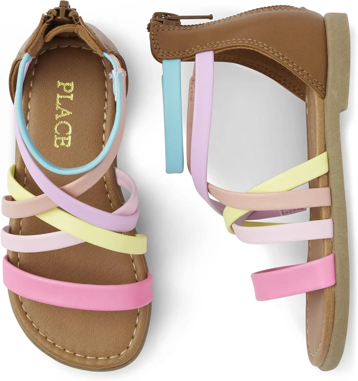 The Children's Place Baby-Girl's Toddler Gladiator Sandals