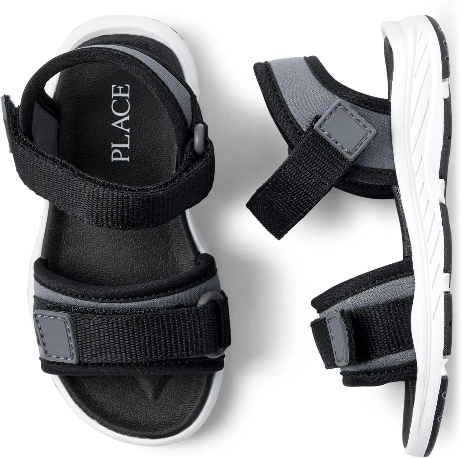 The Children's Place Baby-Girl's Toddler Sporty Sandal with Adjustable Straps