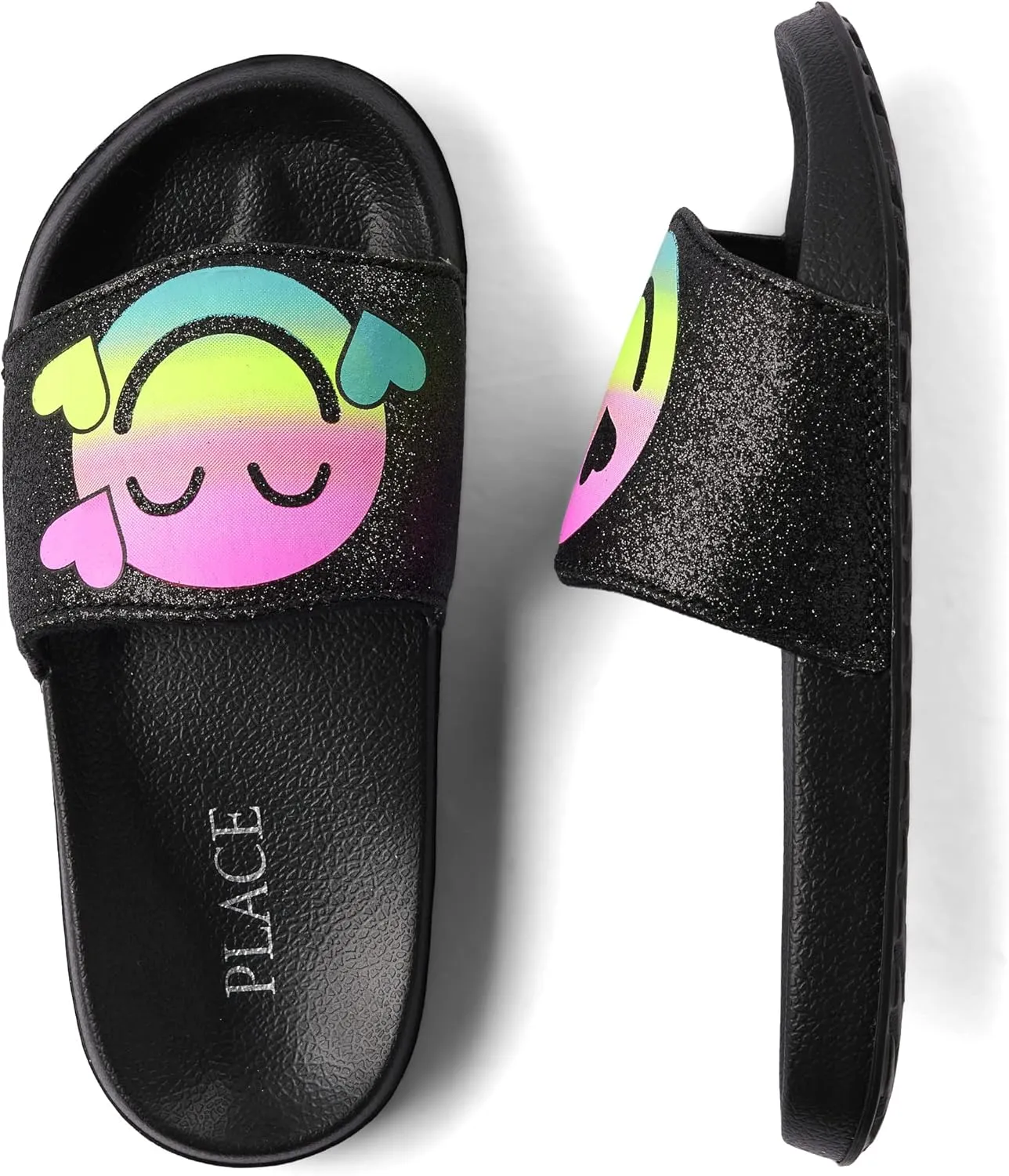 The Children's Place Girls Everday Slip on Slide Sandals