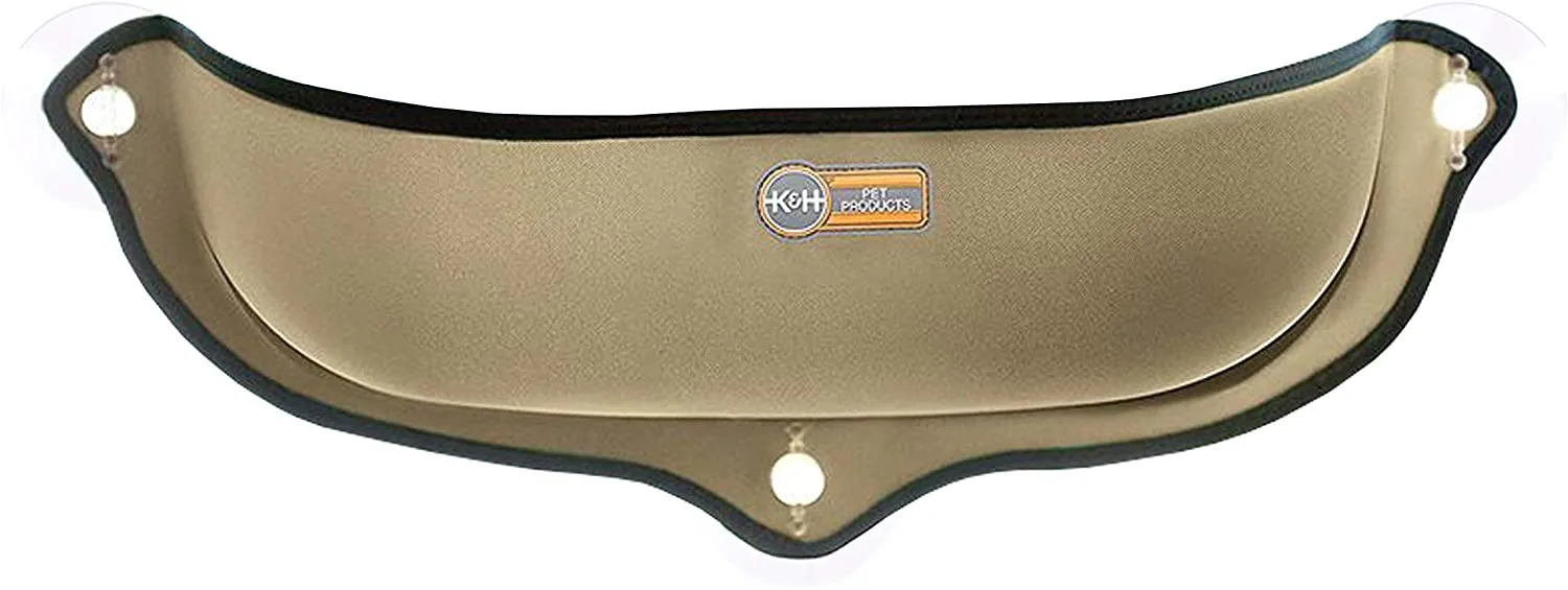 Window Cat Bed Sill Hammock - EZ Mount Window Bed Kitty Sill - K&H Pet Products