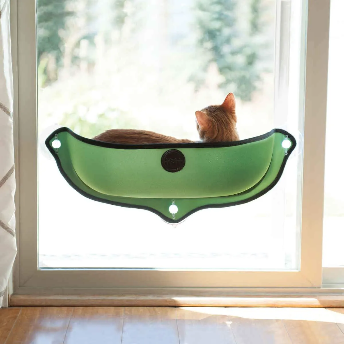 Window Cat Bed Sill Hammock - EZ Mount Window Bed Kitty Sill - K&H Pet Products