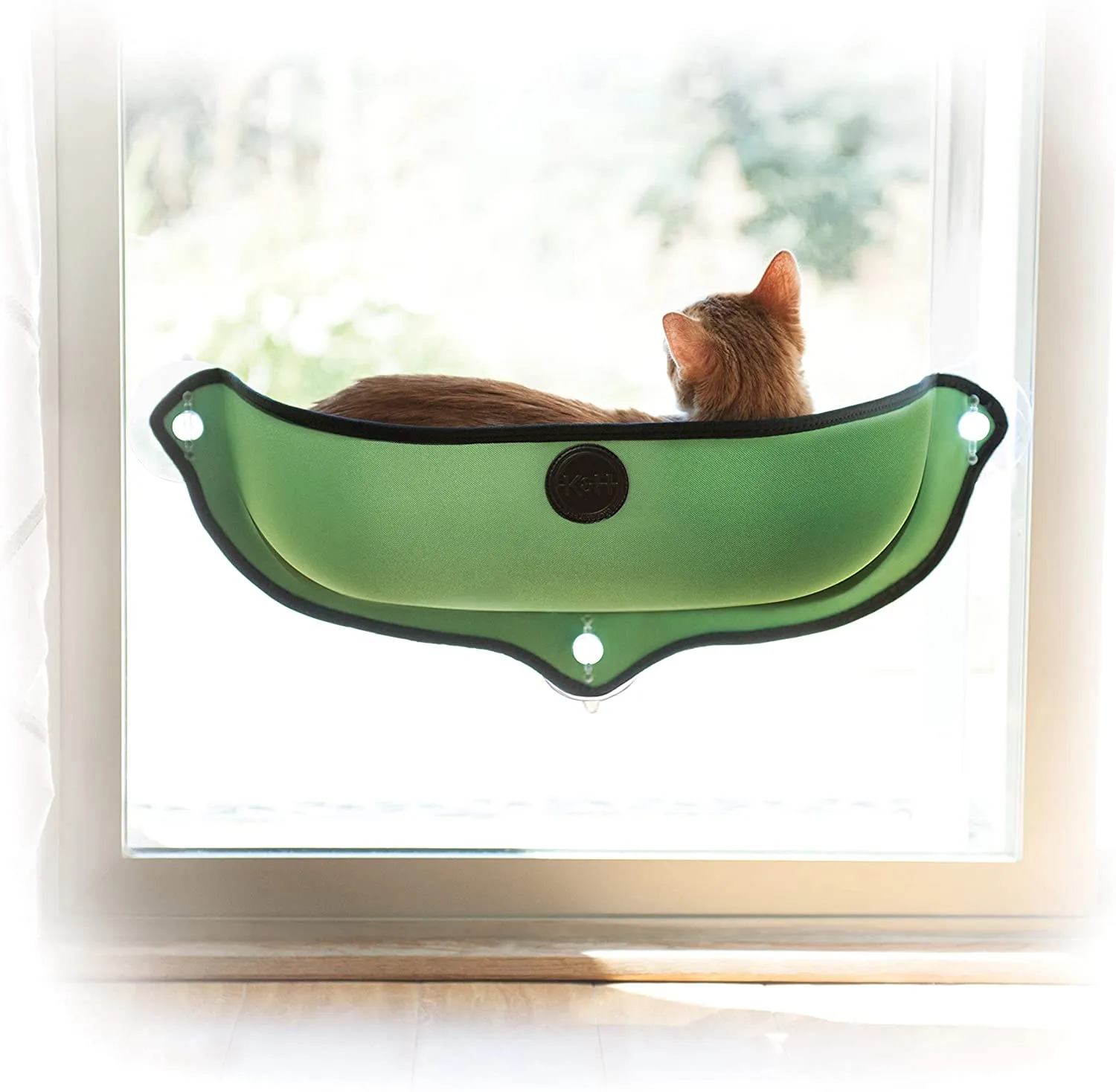 Window Cat Bed Sill Hammock - EZ Mount Window Bed Kitty Sill - K&H Pet Products