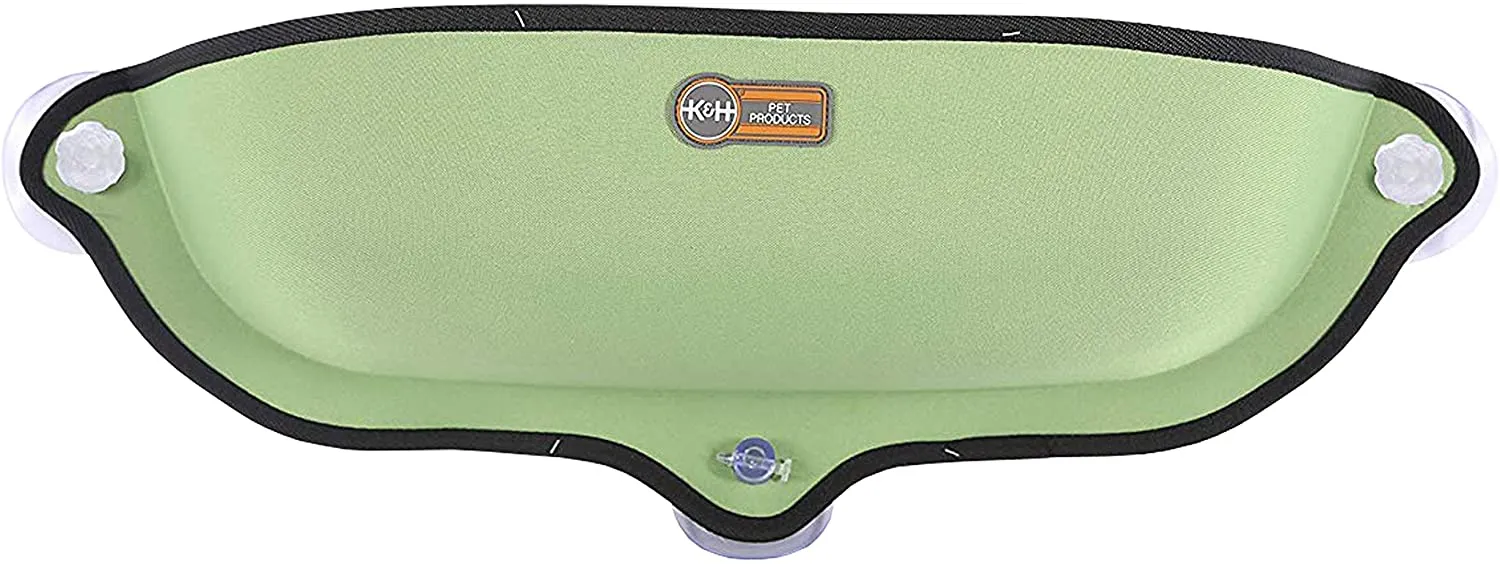 Window Cat Bed Sill Hammock - EZ Mount Window Bed Kitty Sill - K&H Pet Products