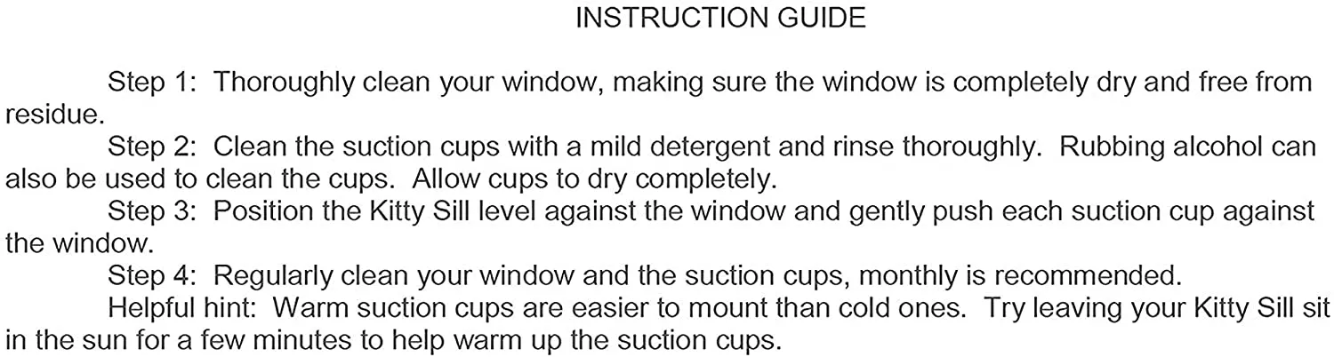 Window Cat Bed Sill Hammock - EZ Mount Window Bed Kitty Sill - K&H Pet Products
