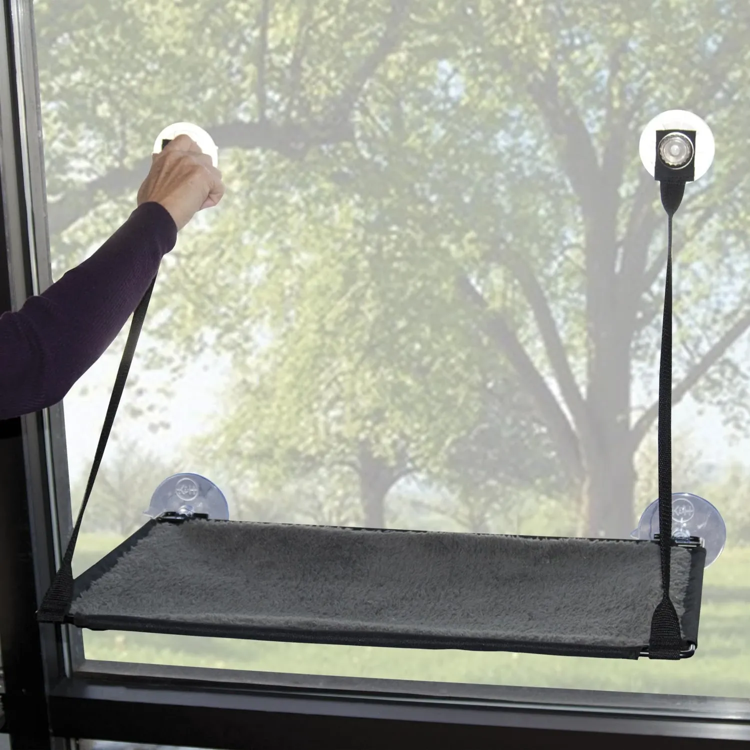 Window Cat Sill - EZ Window Mount Kitty Sill - K&H Pet Products