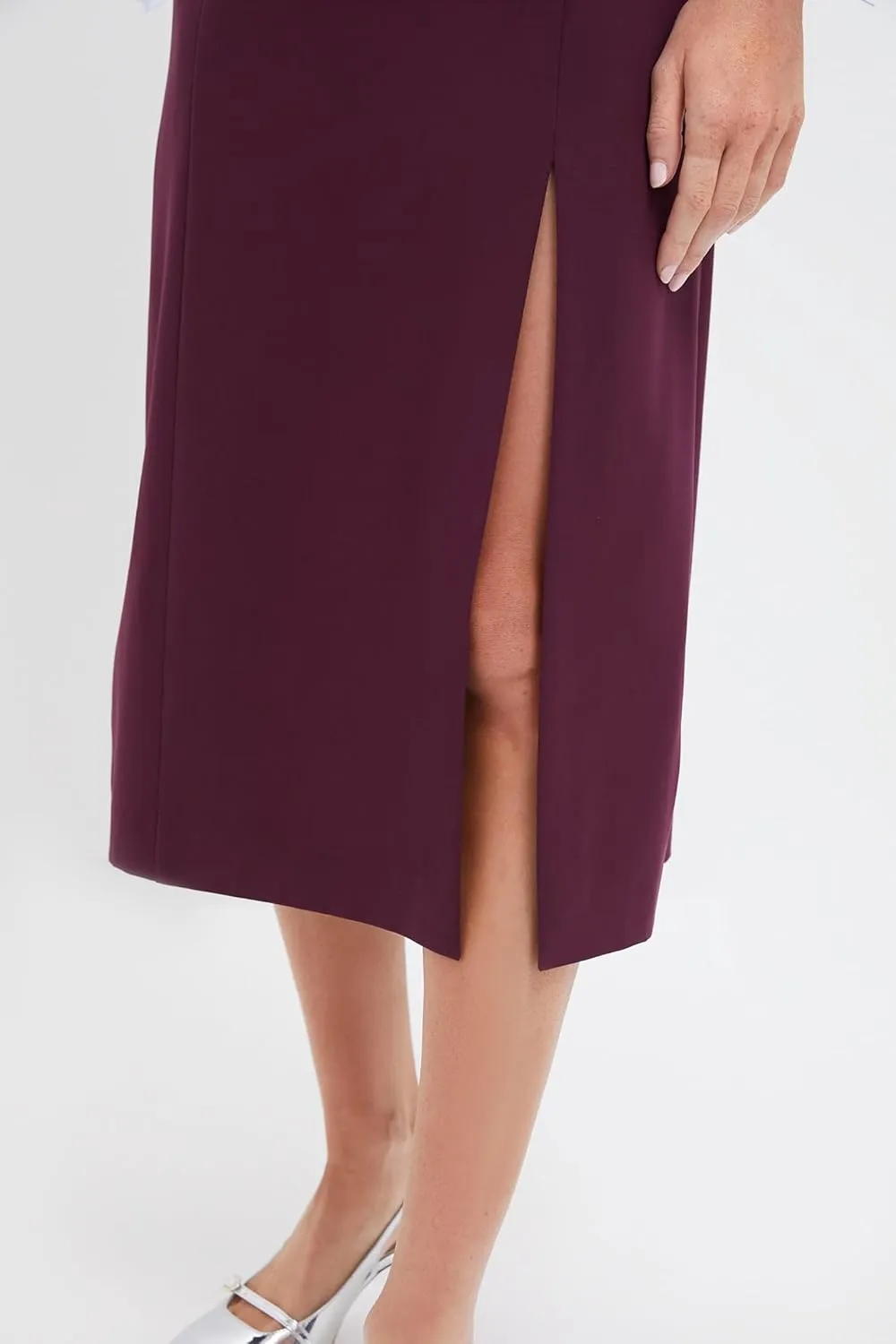 Womens Feather Dress Crewneck Casual Mini Long Dress 3/4 Sleeves Elegant Cocktail Dress