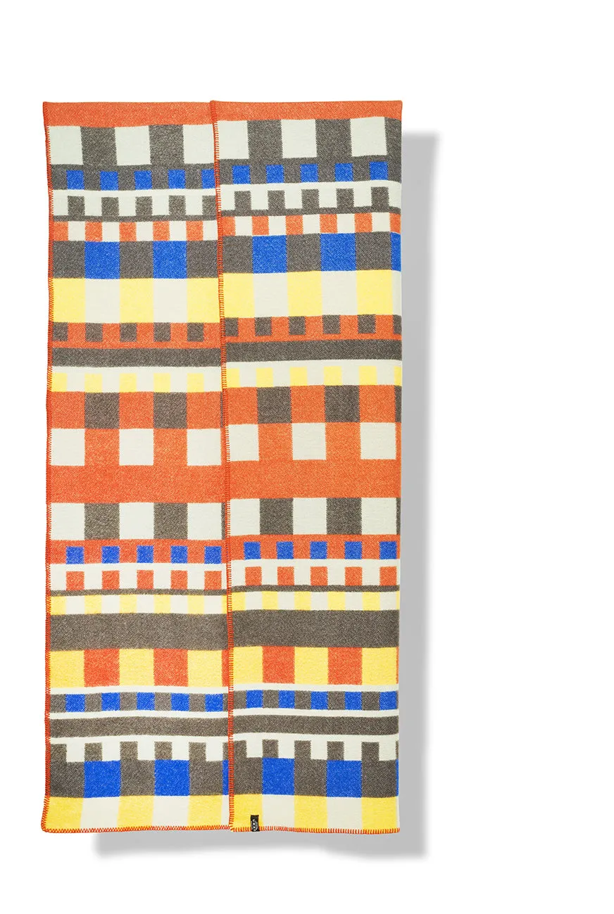 Wool Blanket "Gao" by Céline Cornu