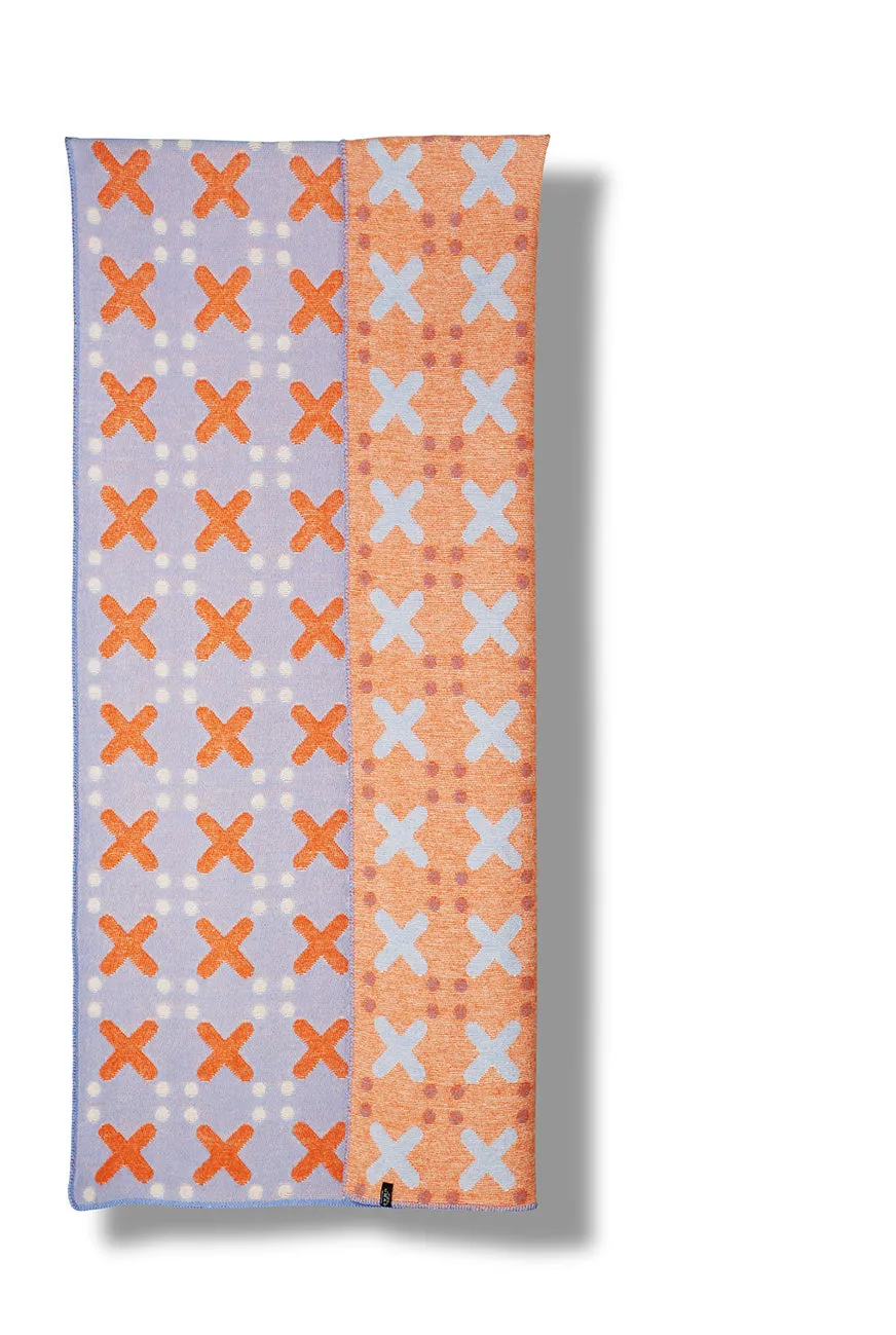 Wool Blanket "Notte" By Nathalie Du Pasquier & George Sowden