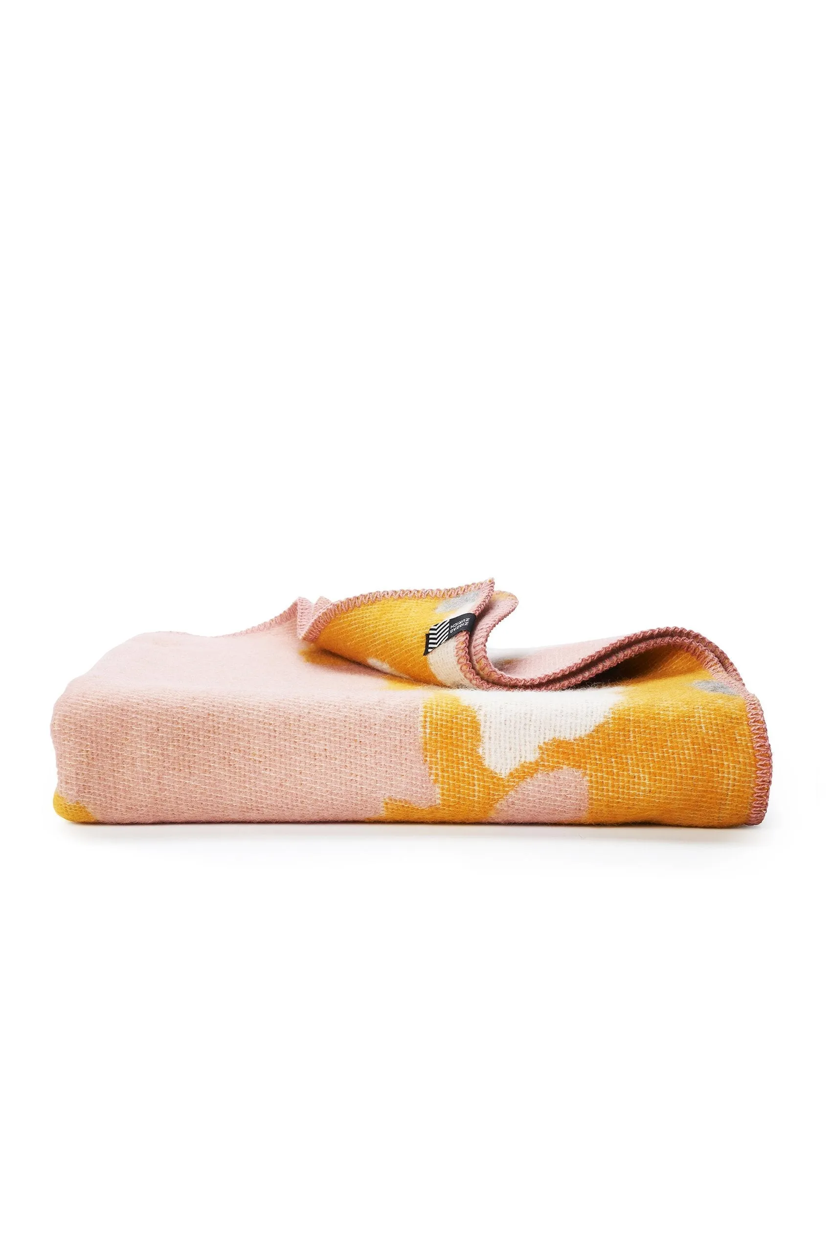 Wool Blanket "Stain" by Michele Rondelli