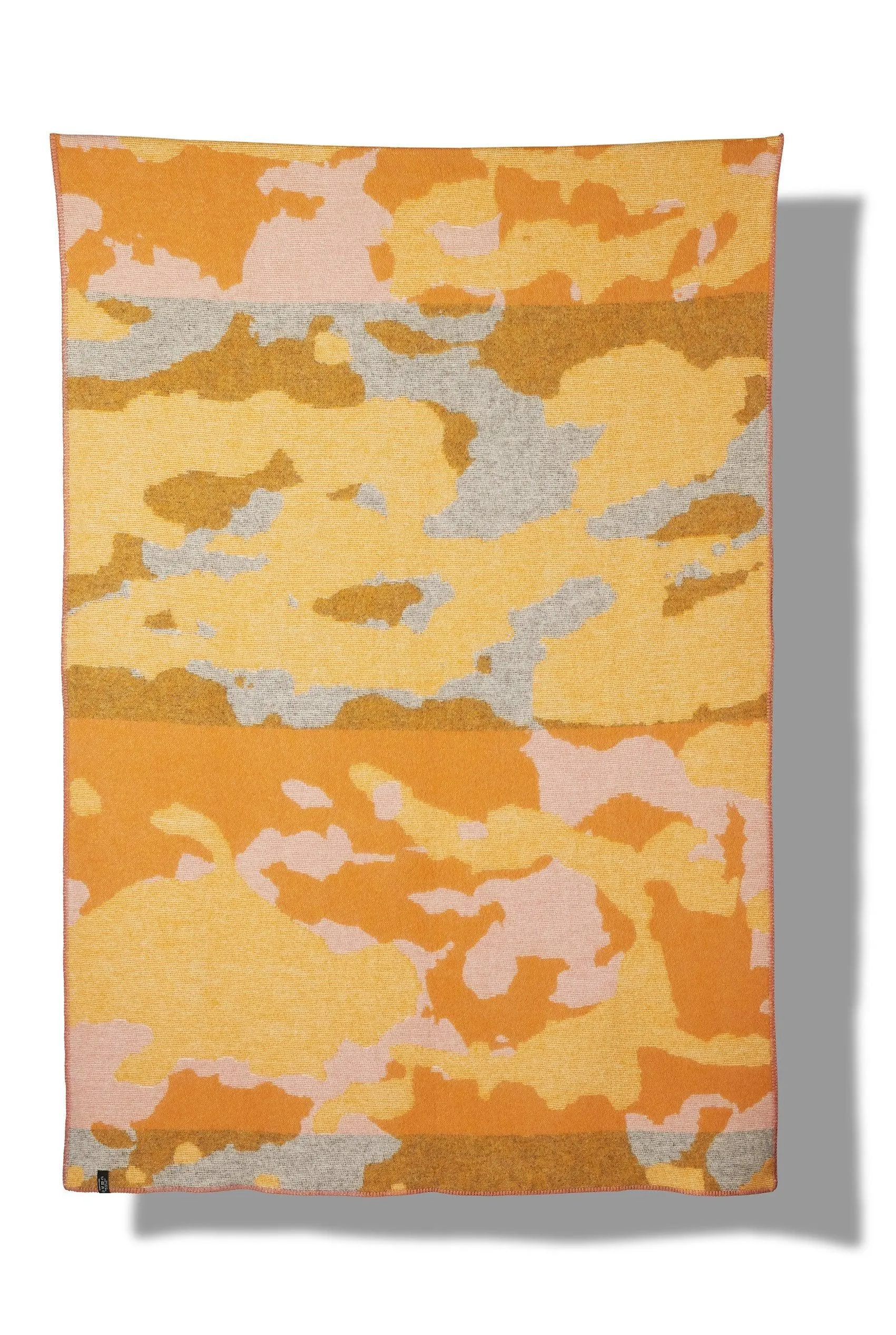 Wool Blanket "Stain" by Michele Rondelli