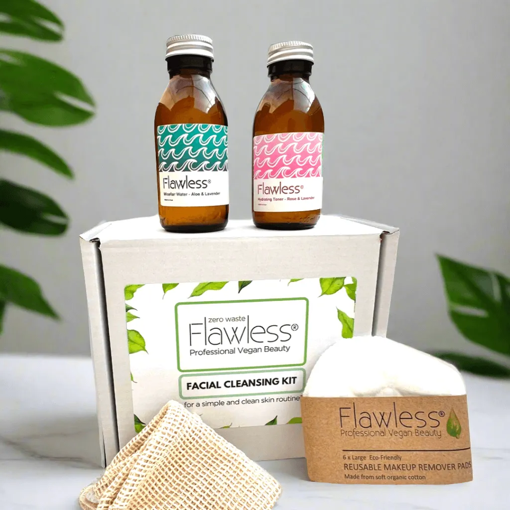 Zero Waste Facial Cleansing Kit - Vegan & Plastic-Free